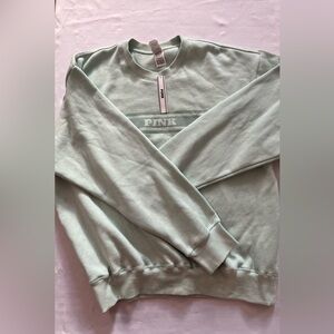 New Victoria’s PINK Cozy pullover, Mint, Green, (XXL) NWT MSRP $60